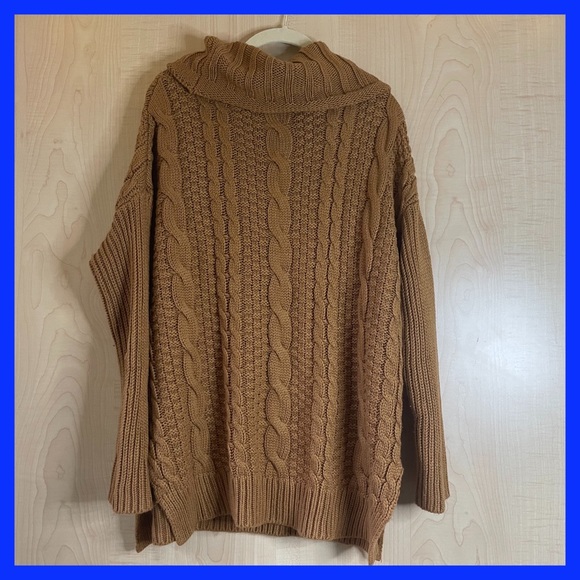 Yellow Cable Knit Sweater - Picture 5 of 6